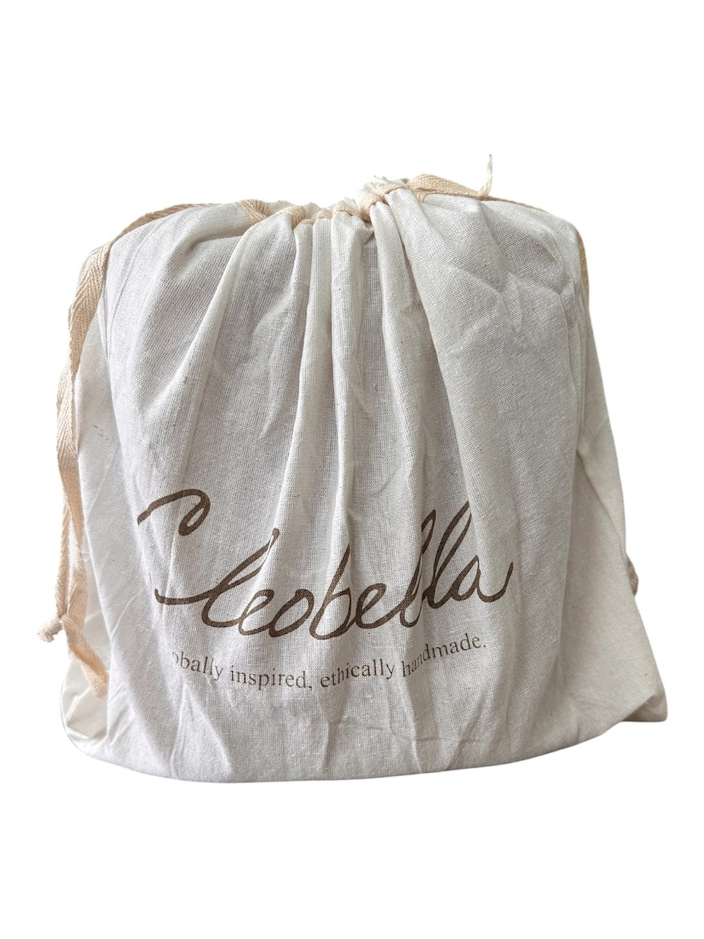 Cleobella Siobhan Brown Bucket Bag | Leather Boho Crossbody Shoulder Purse - Picture 12 of 13